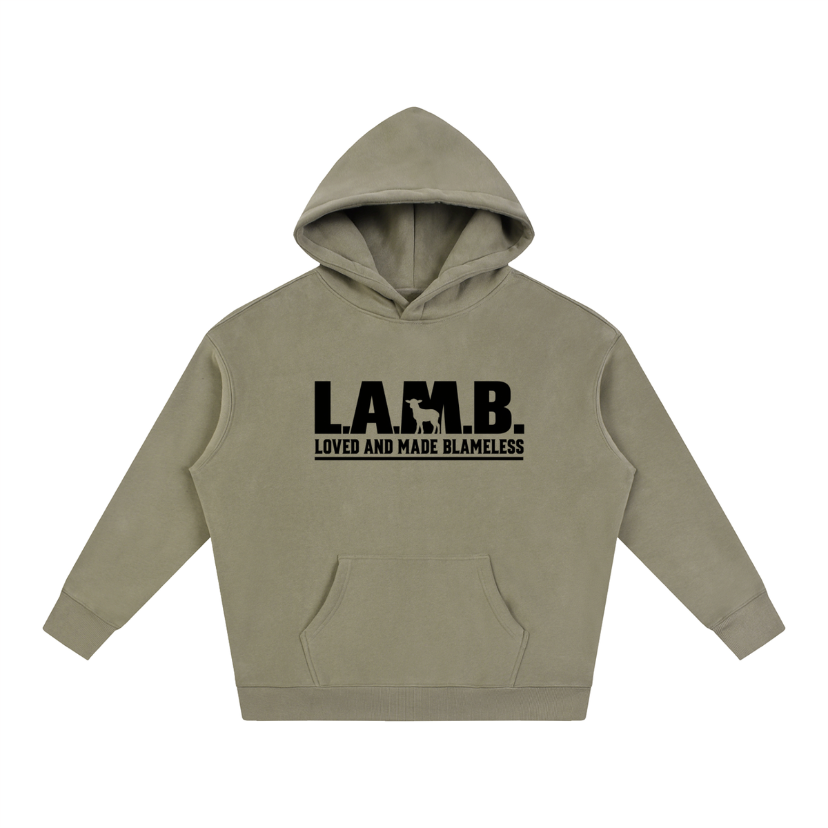 L.A.M.B. Oversize Fleeced Hoodie