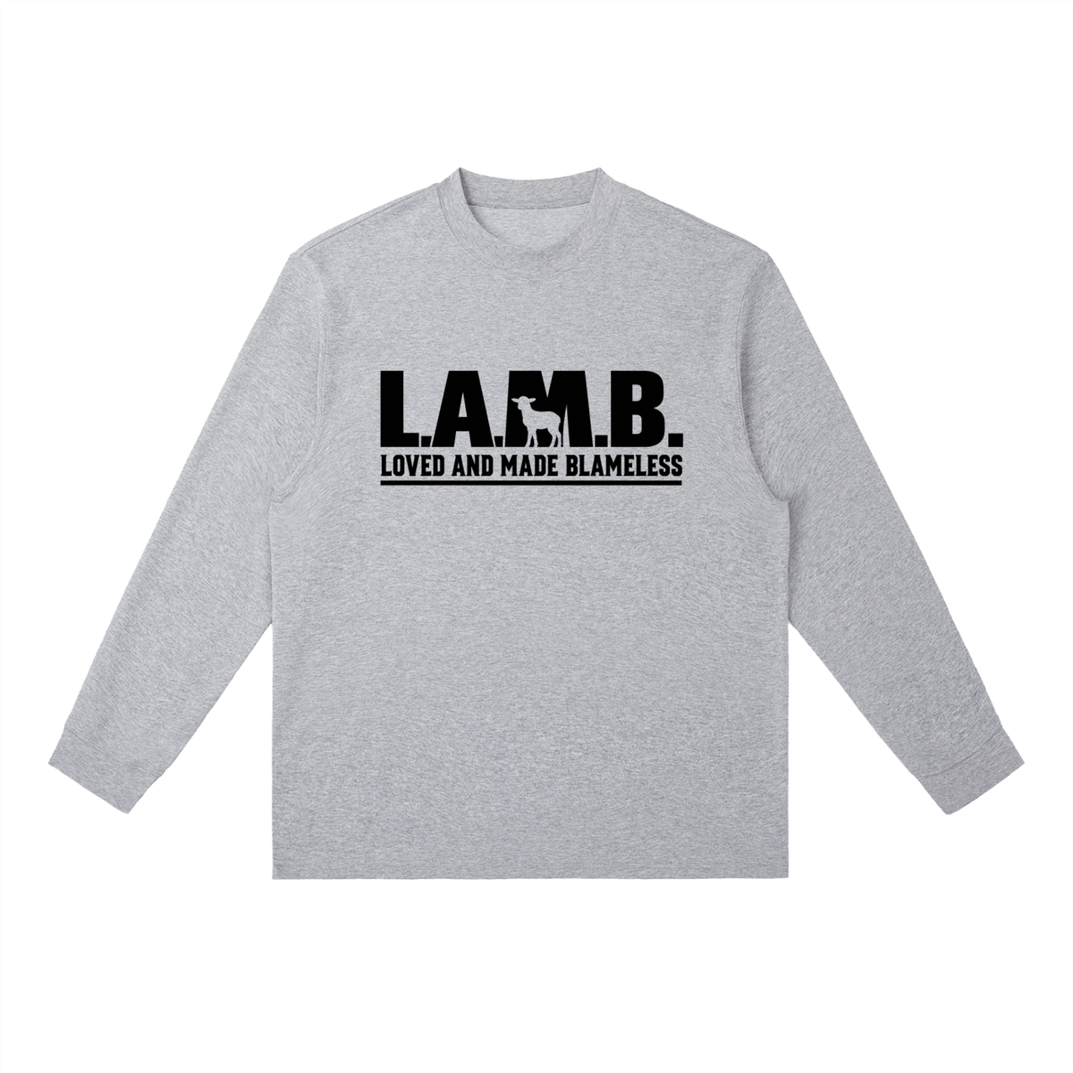 L.A.M.B. Essential Crewneck Long-Sleeve T-Shirt