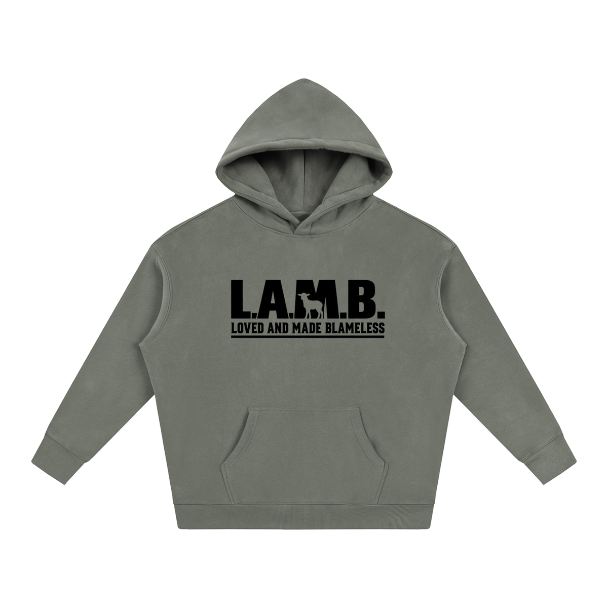 L.A.M.B. Oversize Fleeced Hoodie