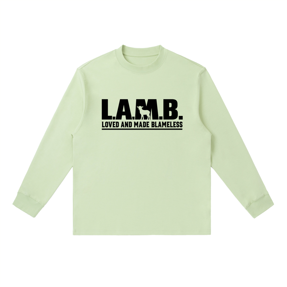 L.A.M.B. Essential Crewneck Long-Sleeve T-Shirt