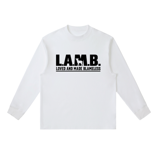 L.A.M.B. Essential Crewneck Long-Sleeve T-Shirt
